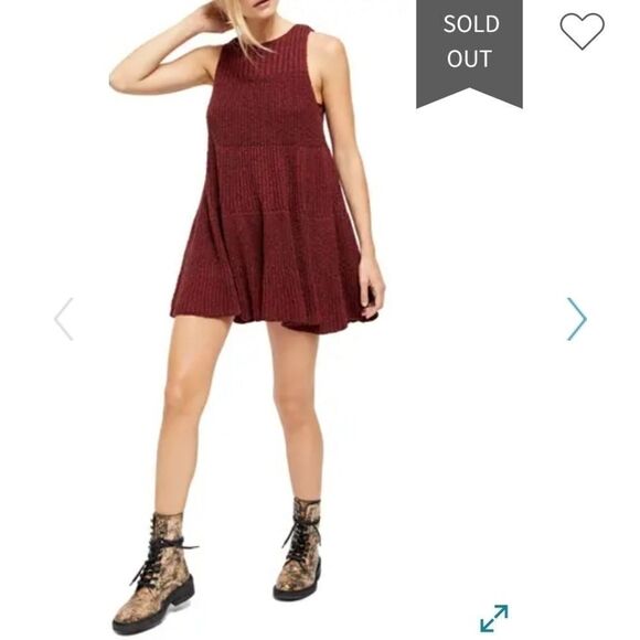 Free people waterfall ruffle sleeveless dr… - Picture 7 of 9